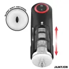 Jamyjob Gravity automaatne masturbaator – must-punane — Foto 2