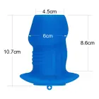 LoveToy Ribbed Peeper – tunnel anal plug – silicone — Photo 2
