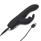 Fifty Shades of Grey Greedy Girl Slimline truša vibrators – 20 cm (7.9″) – melns — Foto 4