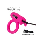 Triple Clit Flicker Recharge Vibrating Cock Ring – Pink — Photo 6