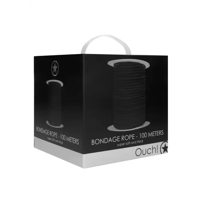 Bondage Rope – 100 m – Black