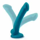 Blush Temptasia Reina Silicone Dildo – 18.4 cm (7.25″) – Blue — Photo 4