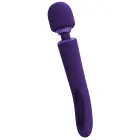 Kiku двусторонний wand вибратор со стимулятором точки G с функцией взмахов – 18 cm (7″) – фиолетовый — Фото 3