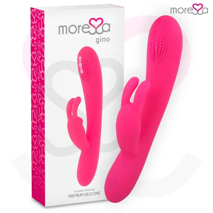 Moressa Gino Premium вибратор – 19 см (7.5″) – фиолетовый
