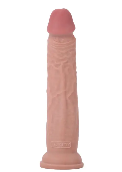 TOYJOY Deluxe Dual Density Dildo – 36.5 cm (14.4″) – Skin