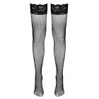 Cottelli LEGWARE Hold-up Net Stockings – Black – One Size — Photo 7