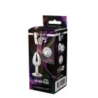 GLEAMING LOVE SILVER PLUG – S – 7.1 cm (2.8″) Photo