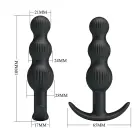 PRETTY LOVE Sidney Vibrating Anal Plug with 10 Functions — Photo 8