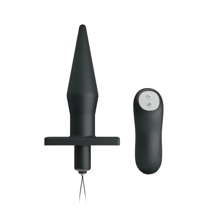 BAILE анальная пробка – 18 cm (7.1″) – Черная