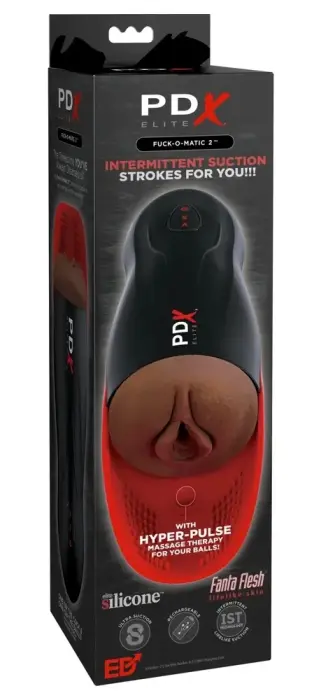 PDX Elite Fuck-O-Matic 2 Intimate Machine with Suction & Dual Motors 27 cm