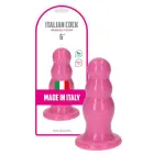 Olmo Anal Plug with Balls and Suction Cup – Pink — Photo 1