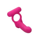 Double Diver Vibrating Cock Ring – Pink — Photo 10