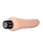 REAL SOFTEE Vibrating Dildo – 23 cm (9″) – Skin — Photo 3