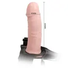 BAILE vibrējošs dobs strapon vibrators – 17 cm Foto 5