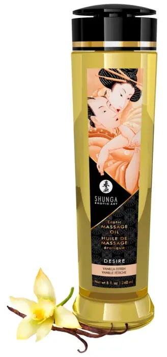 Shunga Erootiline massaažiõli – vanilli – 240 ml