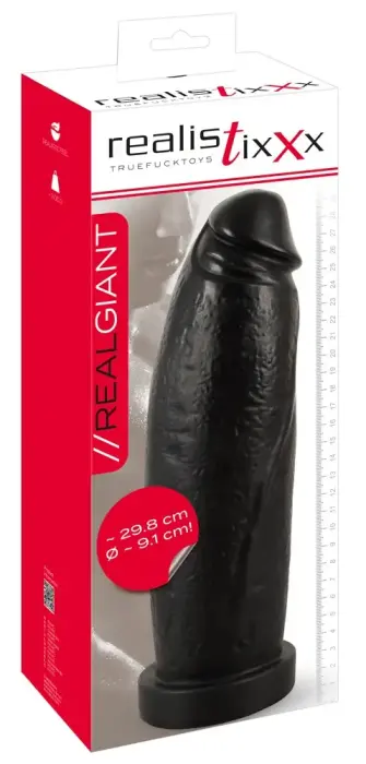 Realistixxx настоящий гигантский дилдо – 30 cm (11.8″)