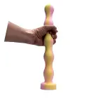Kiotos Revolt Pink Smash 30 Medium – silikoninis dildo – 42 cm — Nuotrauka 3