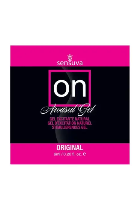 Sensuva ON Original Arousal Gel 6 мл – ботаническая формула на водной основе