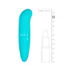 Mini G-punkti vibraator – 12 cm (4.7″) – sinine — Foto 5