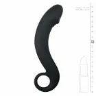 TOYZ4LOVERS anālais masieris liekts prostatas modelis – 13.5 cm (5.3″) – melns — Foto 4
