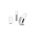 Le Wand Little Pleasures Set – Bullet un Point – sudraba hroms — Foto 6