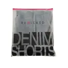 Keep Me Tied Up teksapüksid pitsdetailidega – mustad – M Photo