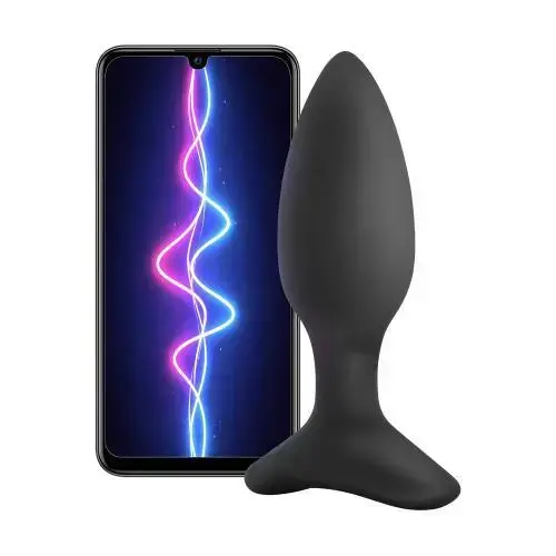 Lovense Hush 2 S vibrējošs anālais spraudnis – 12.15 cm (4.8″) – Melns