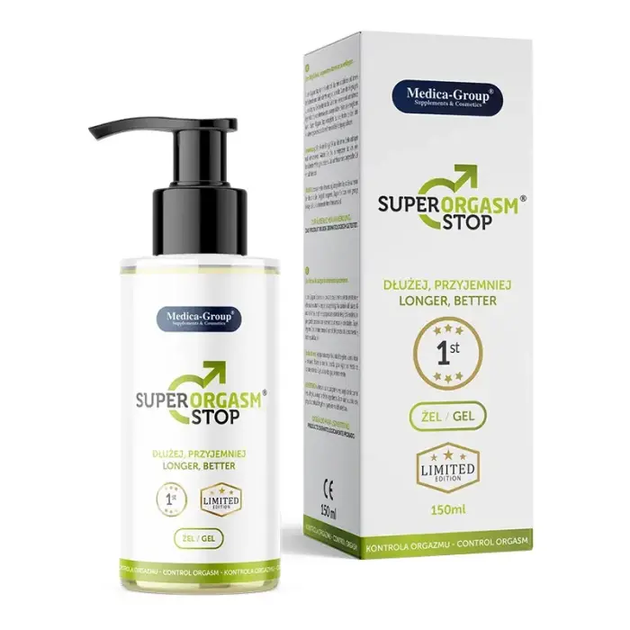 Super Orgasm Stop Gel aiztures gels – 150 ml