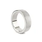 Mr. Steel CrissCross peenis võru – 40 mm – hõbedane — Foto 1