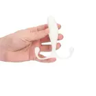 MGX Trident – Ribbed Anal Dildo – White — Photo 5