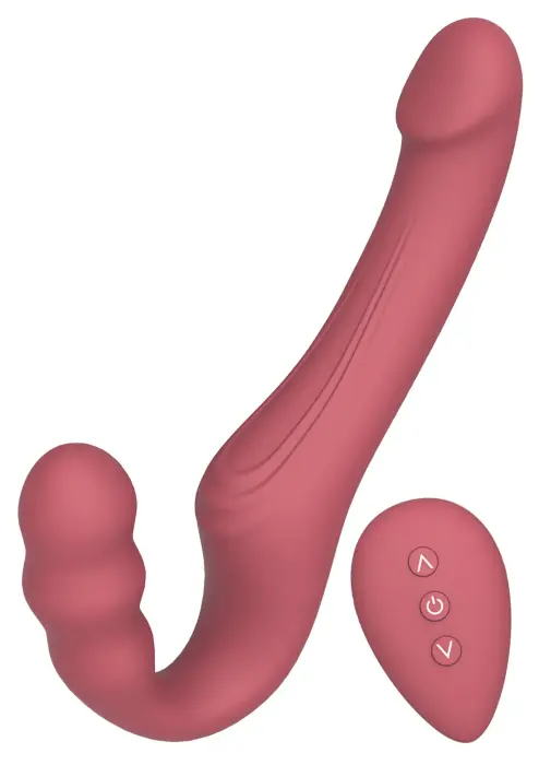 She.E.O Strapless Strap-On Vibrator – Pink