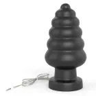 King Sized Vibrating Anal Plug – 18 cm (7″) – Black — Photo 5