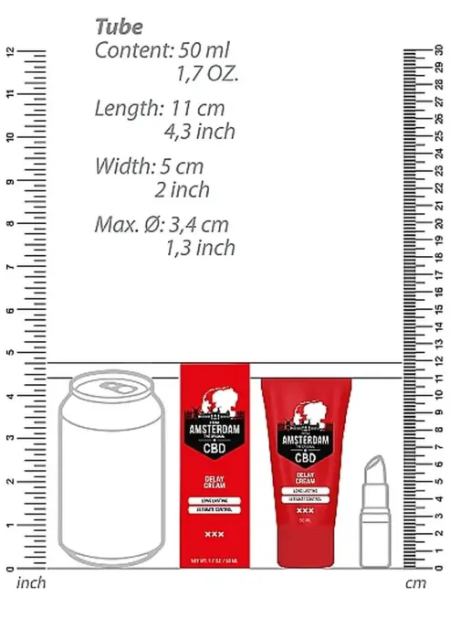 Original CBD from Amsterdam aiztures krēms – 50 ml Foto 4