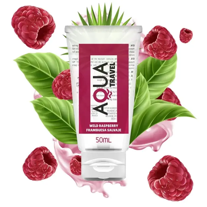 AQUA TRAVEL Wild Raspberry лубрикант на водной основе – 50 мл