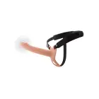 INFERNO Hollow Vibrating Strap-On Dildo – 20 cm (8″) – Skin — Photo 6