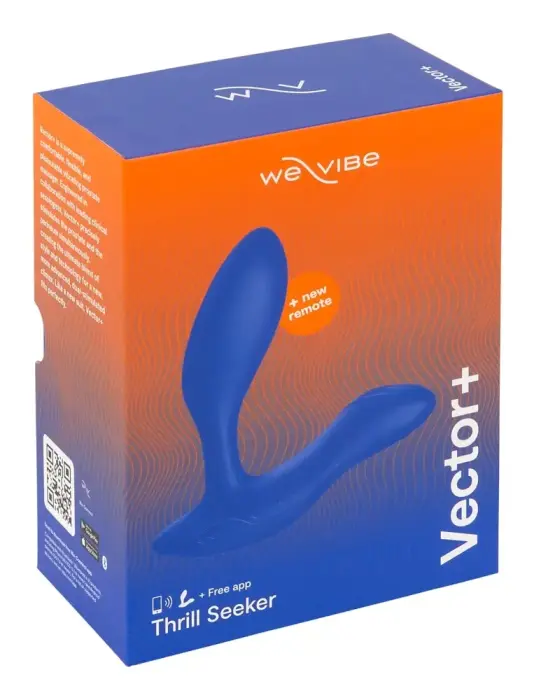 We-Vibe Vector+ Royal Blue – 8.5 cm – Синий