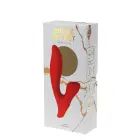 Rouge Velvet G taško vibratorius – 18 cm (7″) – raudonas — Nuotrauka 1