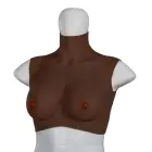 XX-DreamsToys Ultra Realistic Breast Form – Black – Size S — Photo 3