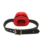 Sissy Vibrating Mouth Gag – Red — Photo 3