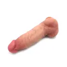 Kiotos COX reālistisks dzīslains dildo ar piesūcekni un strap-on saderību – 20 cm (8″) – miesas krāsa — Foto 7