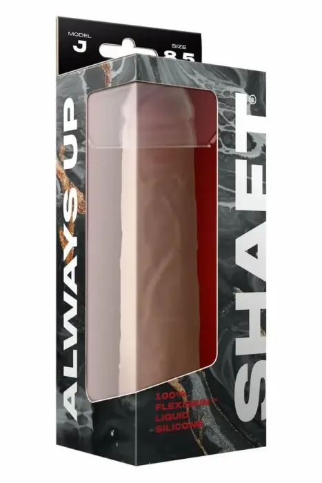 SHAFT Model J dviejų sluoksnių dildo – 21.5 cm (8.5″)