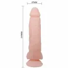 Baile Super Realistic Dildo – 21.5 cm (8.5″) – Skin — Photo 4