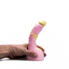 Kiotos Revolt Pink Smash 18 Medium – silikona dildo – 19 cm — Foto 3