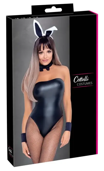 Cottelli Costumes Bunny Role-Play Costume Set – Black – M