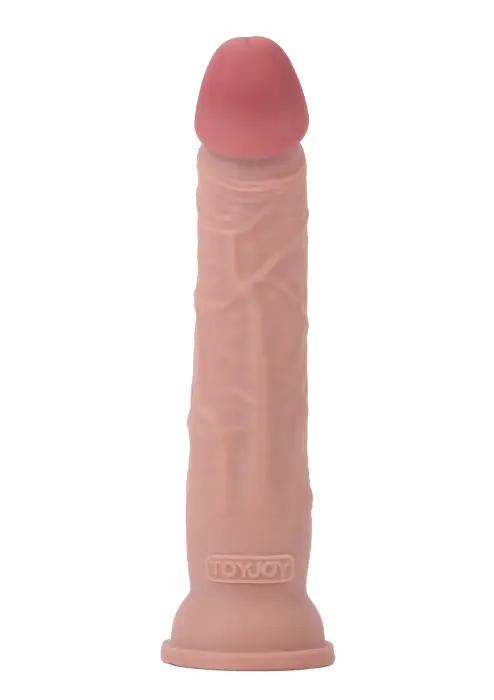TOYJOY Deluxe Dual Density Dildo – 26.5 cm (10.4″) – Skin