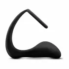 Blush Anal Adventures Platinum Silicone Plug & Performance Ring – Black — Photo 3