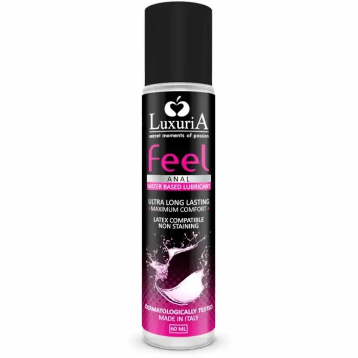 Intimateline Luxuria Feel veepõhine anaallibrikant – 60 ml