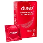 Durex Gefuhlsecht ypač ploni prezervatyvai – 8 vnt. — Nuotrauka 2