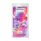 Doc Johnson Crystal Jellies dildo – 21.6 cm (8.5″) – Daudzkrāsains — Foto 2