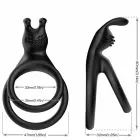 ARMONY Tensy Double Rabbit Ring Black — Photo 3